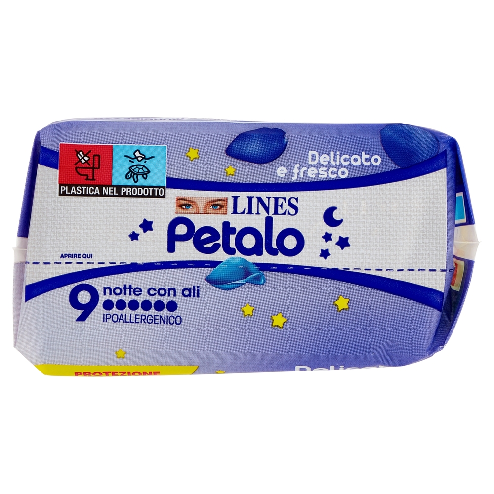 Lines Petalo notte con ali 9 pz